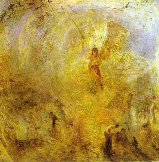 J.M.W. Turner The Angel, Standing in the Sun. Germany oil painting art
